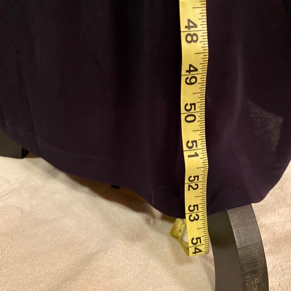I.N.C. Maxi dress Sz 10 Black - Picture 6 of 8